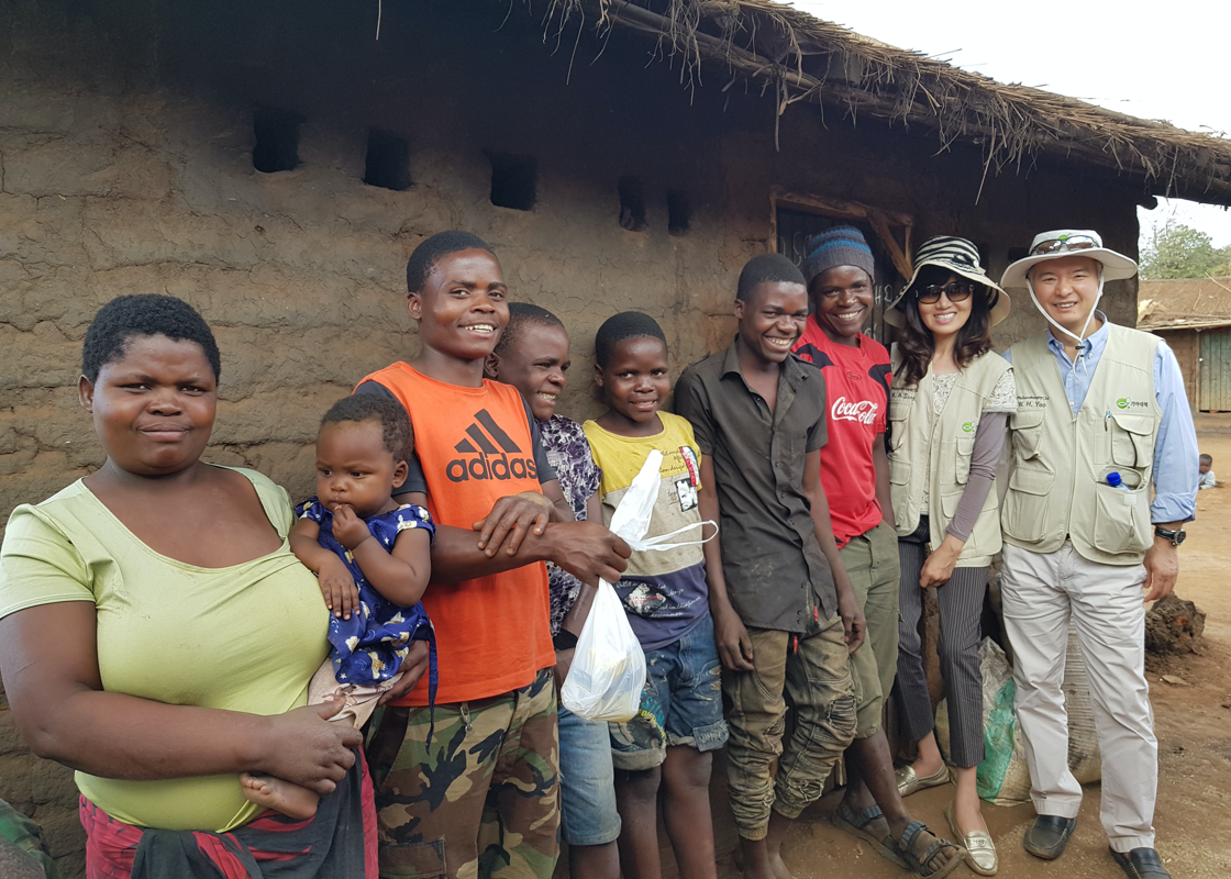 말라위 결연 아동 가정 방문